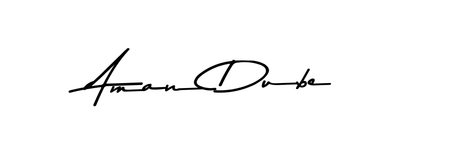 Make a beautiful signature design for name Aman Dube. Use this online signature maker to create a handwritten signature for free. Aman Dube signature style 9 images and pictures png