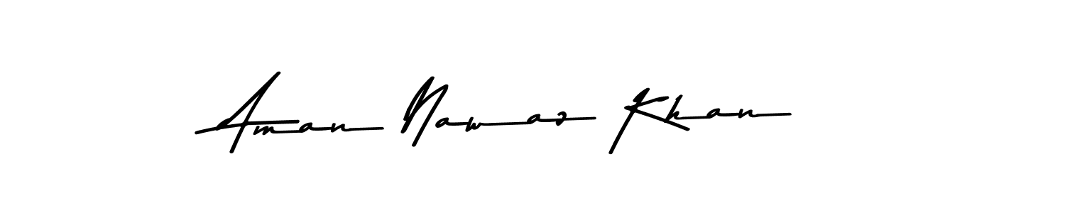 Design your own signature with our free online signature maker. With this signature software, you can create a handwritten (Asem Kandis PERSONAL USE) signature for name Aman Nawaz Khan. Aman Nawaz Khan signature style 9 images and pictures png