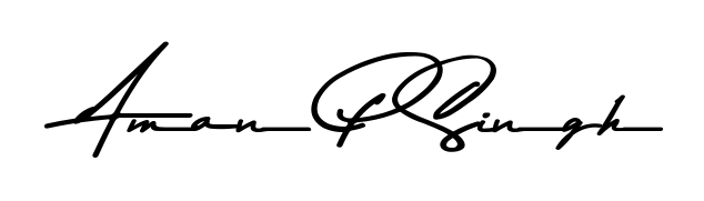 Design your own signature with our free online signature maker. With this signature software, you can create a handwritten (Asem Kandis PERSONAL USE) signature for name Aman P Singh. Aman P Singh signature style 9 images and pictures png