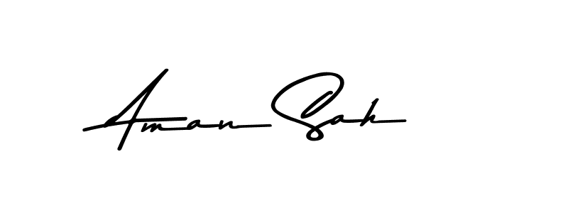 The best way (Asem Kandis PERSONAL USE) to make a short signature is to pick only two or three words in your name. The name Aman Sah include a total of six letters. For converting this name. Aman Sah signature style 9 images and pictures png