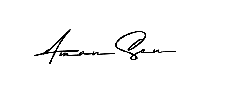 Also we have Aman Sen name is the best signature style. Create professional handwritten signature collection using Asem Kandis PERSONAL USE autograph style. Aman Sen signature style 9 images and pictures png