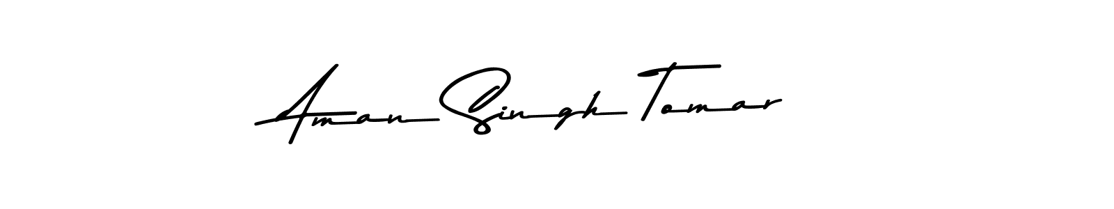 Design your own signature with our free online signature maker. With this signature software, you can create a handwritten (Asem Kandis PERSONAL USE) signature for name Aman Singh Tomar. Aman Singh Tomar signature style 9 images and pictures png