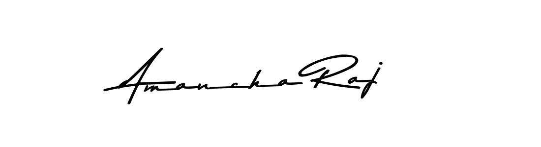 How to make Amancha Raj signature? Asem Kandis PERSONAL USE is a professional autograph style. Create handwritten signature for Amancha Raj name. Amancha Raj signature style 9 images and pictures png