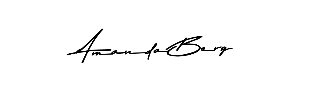 Make a beautiful signature design for name Amanda Berg. With this signature (Asem Kandis PERSONAL USE) style, you can create a handwritten signature for free. Amanda Berg signature style 9 images and pictures png