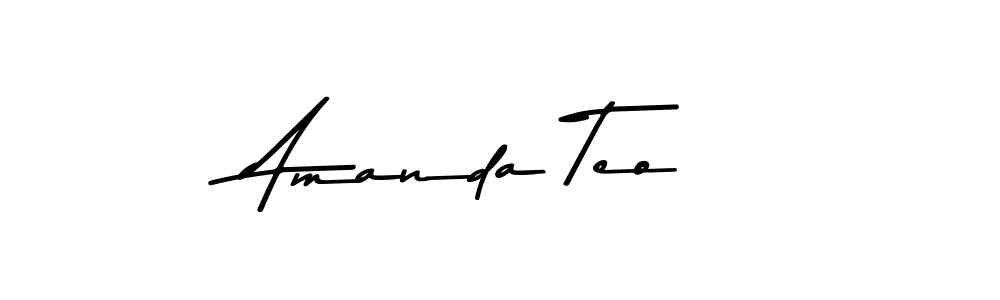 You should practise on your own different ways (Asem Kandis PERSONAL USE) to write your name (Amanda Teo) in signature. don't let someone else do it for you. Amanda Teo signature style 9 images and pictures png