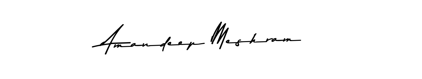 How to make Amandeep Meshram signature? Asem Kandis PERSONAL USE is a professional autograph style. Create handwritten signature for Amandeep Meshram name. Amandeep Meshram signature style 9 images and pictures png