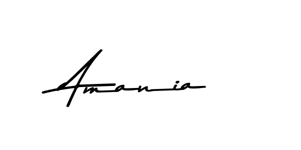 Amania stylish signature style. Best Handwritten Sign (Asem Kandis PERSONAL USE) for my name. Handwritten Signature Collection Ideas for my name Amania. Amania signature style 9 images and pictures png