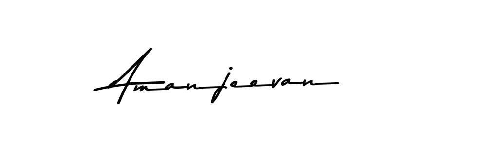 Design your own signature with our free online signature maker. With this signature software, you can create a handwritten (Asem Kandis PERSONAL USE) signature for name Amanjeevan. Amanjeevan signature style 9 images and pictures png