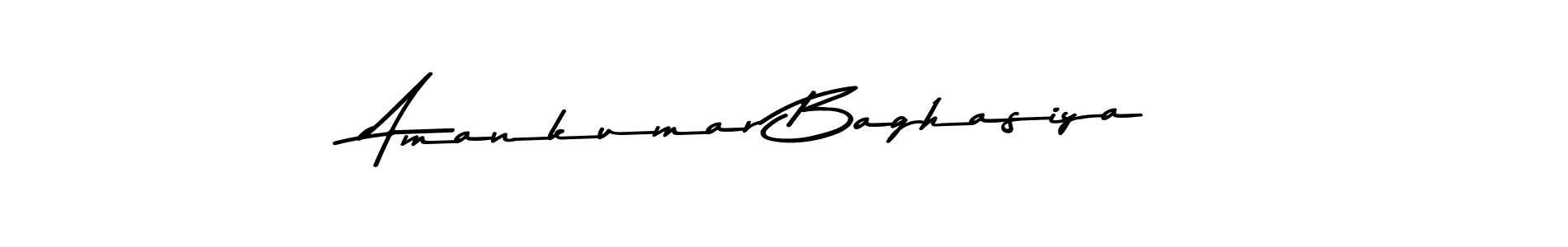 Amankumar Baghasiya stylish signature style. Best Handwritten Sign (Asem Kandis PERSONAL USE) for my name. Handwritten Signature Collection Ideas for my name Amankumar Baghasiya. Amankumar Baghasiya signature style 9 images and pictures png