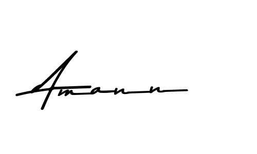 Use a signature maker to create a handwritten signature online. With this signature software, you can design (Asem Kandis PERSONAL USE) your own signature for name Amann. Amann signature style 9 images and pictures png