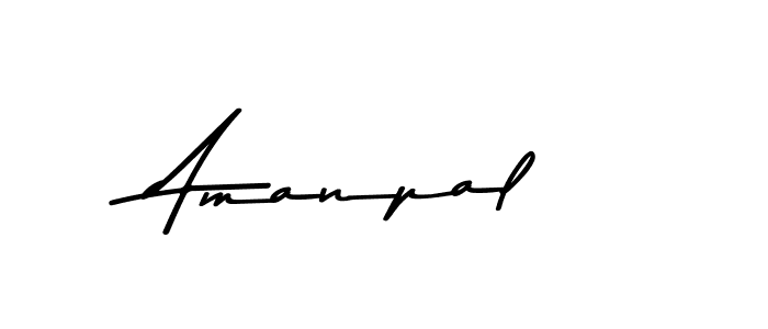 Make a beautiful signature design for name Amanpal. With this signature (Asem Kandis PERSONAL USE) style, you can create a handwritten signature for free. Amanpal signature style 9 images and pictures png