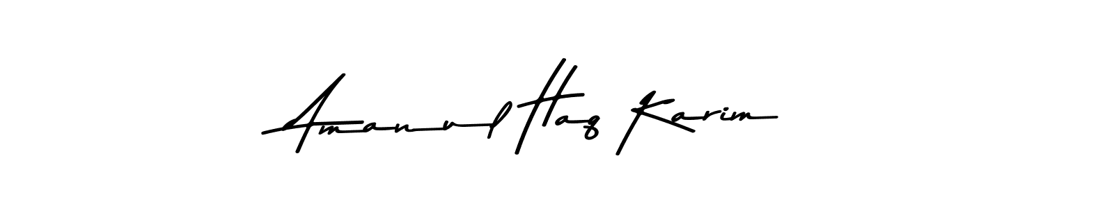 You can use this online signature creator to create a handwritten signature for the name Amanul Haq Karim. This is the best online autograph maker. Amanul Haq Karim signature style 9 images and pictures png