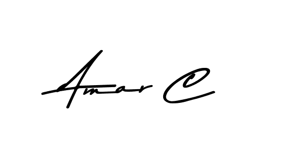 Design your own signature with our free online signature maker. With this signature software, you can create a handwritten (Asem Kandis PERSONAL USE) signature for name Amar C. Amar C signature style 9 images and pictures png