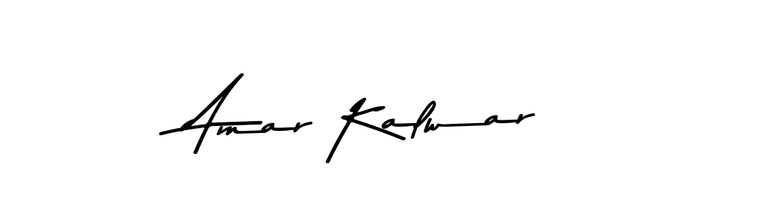 Use a signature maker to create a handwritten signature online. With this signature software, you can design (Asem Kandis PERSONAL USE) your own signature for name Amar Kalwar. Amar Kalwar signature style 9 images and pictures png