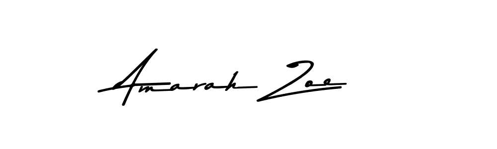 Amarah Zoe stylish signature style. Best Handwritten Sign (Asem Kandis PERSONAL USE) for my name. Handwritten Signature Collection Ideas for my name Amarah Zoe. Amarah Zoe signature style 9 images and pictures png