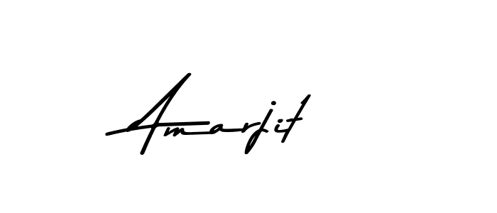 Design your own signature with our free online signature maker. With this signature software, you can create a handwritten (Asem Kandis PERSONAL USE) signature for name Amarjit. Amarjit signature style 9 images and pictures png