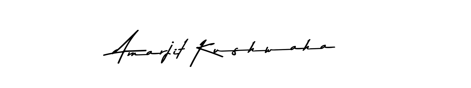 Also You can easily find your signature by using the search form. We will create Amarjit Kushwaha name handwritten signature images for you free of cost using Asem Kandis PERSONAL USE sign style. Amarjit Kushwaha signature style 9 images and pictures png