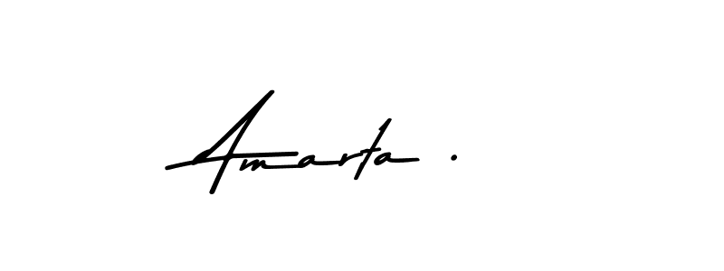 Design your own signature with our free online signature maker. With this signature software, you can create a handwritten (Asem Kandis PERSONAL USE) signature for name Amarta .. Amarta . signature style 9 images and pictures png