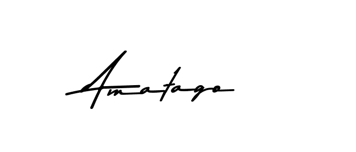 The best way (Asem Kandis PERSONAL USE) to make a short signature is to pick only two or three words in your name. The name Amatago include a total of six letters. For converting this name. Amatago signature style 9 images and pictures png