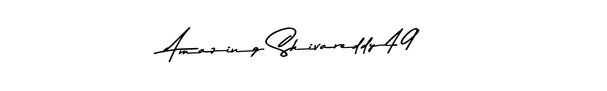 Design your own signature with our free online signature maker. With this signature software, you can create a handwritten (Asem Kandis PERSONAL USE) signature for name Amazing Shivareddy49. Amazing Shivareddy49 signature style 9 images and pictures png