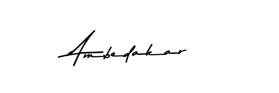 Create a beautiful signature design for name Ambedakar. With this signature (Asem Kandis PERSONAL USE) fonts, you can make a handwritten signature for free. Ambedakar signature style 9 images and pictures png