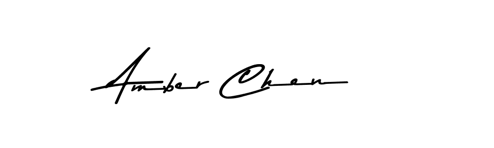 Asem Kandis PERSONAL USE is a professional signature style that is perfect for those who want to add a touch of class to their signature. It is also a great choice for those who want to make their signature more unique. Get Amber Chen name to fancy signature for free. Amber Chen signature style 9 images and pictures png