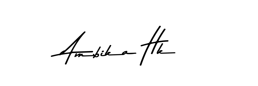 The best way (Asem Kandis PERSONAL USE) to make a short signature is to pick only two or three words in your name. The name Ambika Hk include a total of six letters. For converting this name. Ambika Hk signature style 9 images and pictures png