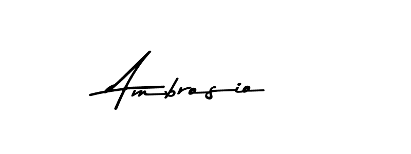 How to make Ambrosio signature? Asem Kandis PERSONAL USE is a professional autograph style. Create handwritten signature for Ambrosio name. Ambrosio signature style 9 images and pictures png