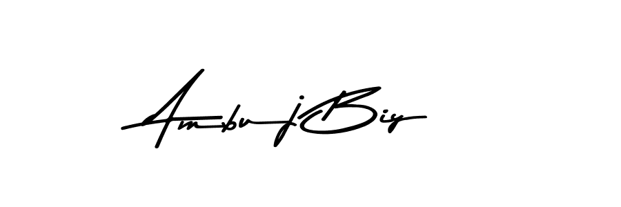 The best way (Asem Kandis PERSONAL USE) to make a short signature is to pick only two or three words in your name. The name Ambuj Biy include a total of six letters. For converting this name. Ambuj Biy signature style 9 images and pictures png