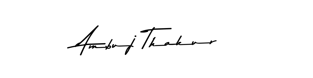 You should practise on your own different ways (Asem Kandis PERSONAL USE) to write your name (Ambuj Thakur) in signature. don't let someone else do it for you. Ambuj Thakur signature style 9 images and pictures png