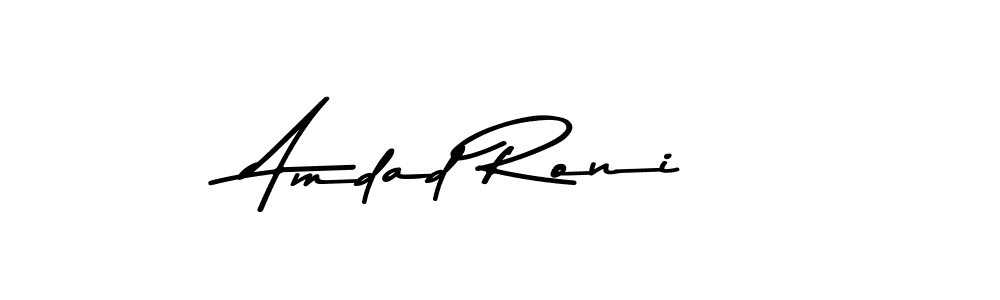 How to make Amdad Roni signature? Asem Kandis PERSONAL USE is a professional autograph style. Create handwritten signature for Amdad Roni name. Amdad Roni signature style 9 images and pictures png