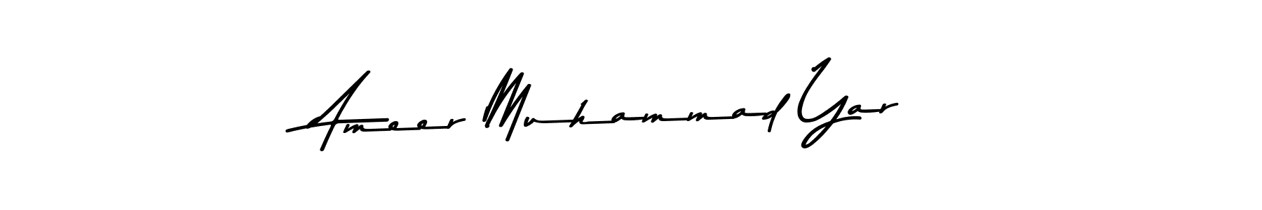 Ameer Muhammad Yar stylish signature style. Best Handwritten Sign (Asem Kandis PERSONAL USE) for my name. Handwritten Signature Collection Ideas for my name Ameer Muhammad Yar. Ameer Muhammad Yar signature style 9 images and pictures png