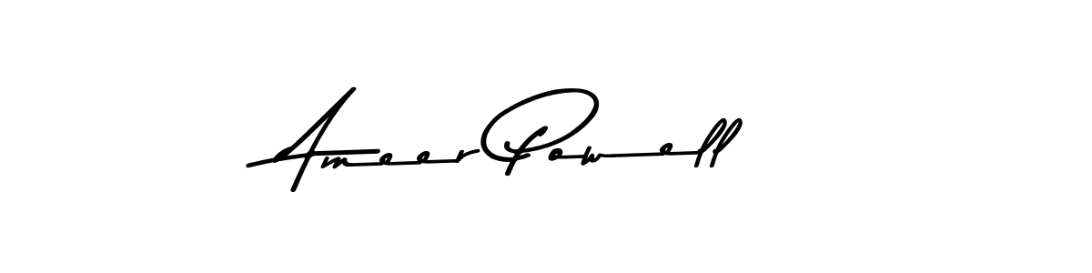 You can use this online signature creator to create a handwritten signature for the name Ameer Powell. This is the best online autograph maker. Ameer Powell signature style 9 images and pictures png