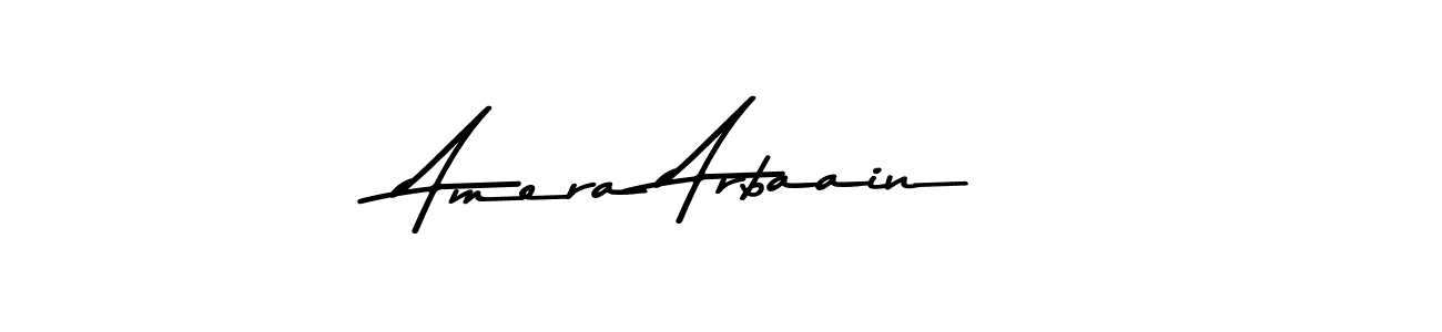 Amera Arbaain stylish signature style. Best Handwritten Sign (Asem Kandis PERSONAL USE) for my name. Handwritten Signature Collection Ideas for my name Amera Arbaain. Amera Arbaain signature style 9 images and pictures png