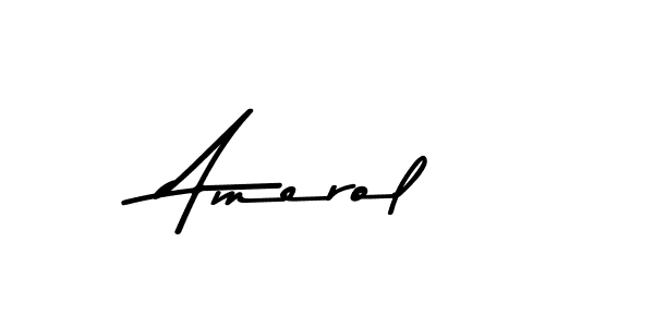 if you are searching for the best signature style for your name Amerol. so please give up your signature search. here we have designed multiple signature styles  using Asem Kandis PERSONAL USE. Amerol signature style 9 images and pictures png