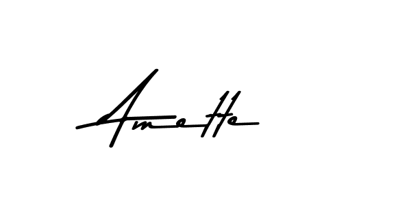 Amette stylish signature style. Best Handwritten Sign (Asem Kandis PERSONAL USE) for my name. Handwritten Signature Collection Ideas for my name Amette. Amette signature style 9 images and pictures png