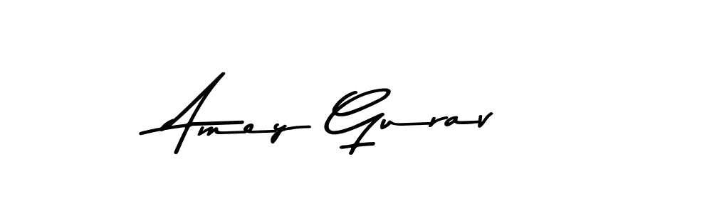 Here are the top 10 professional signature styles for the name Amey Gurav. These are the best autograph styles you can use for your name. Amey Gurav signature style 9 images and pictures png