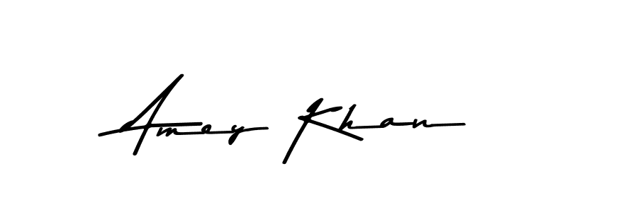 Make a beautiful signature design for name Amey Khan. Use this online signature maker to create a handwritten signature for free. Amey Khan signature style 9 images and pictures png