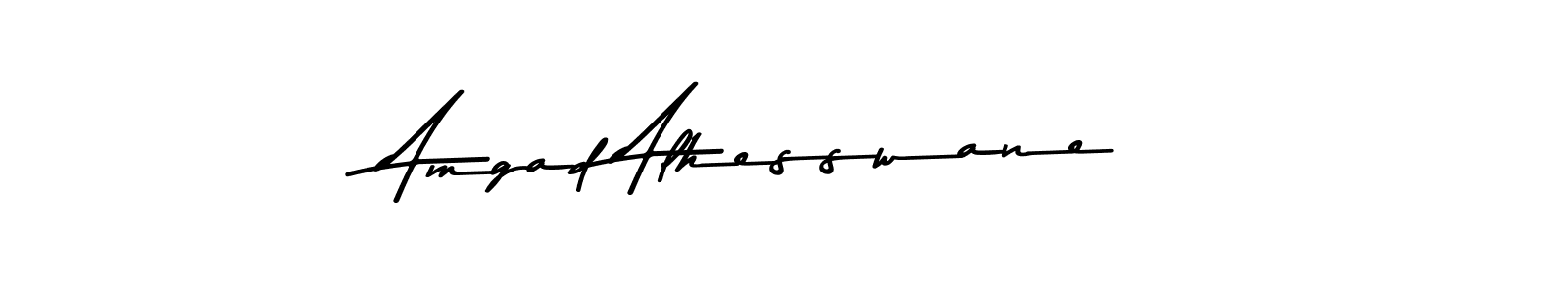 Here are the top 10 professional signature styles for the name Amgad Alhesswane. These are the best autograph styles you can use for your name. Amgad Alhesswane signature style 9 images and pictures png