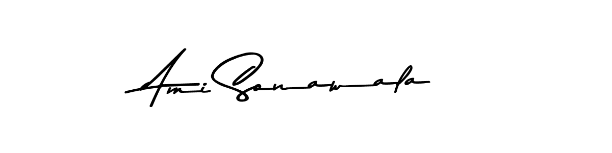 Similarly Asem Kandis PERSONAL USE is the best handwritten signature design. Signature creator online .You can use it as an online autograph creator for name Ami Sonawala. Ami Sonawala signature style 9 images and pictures png