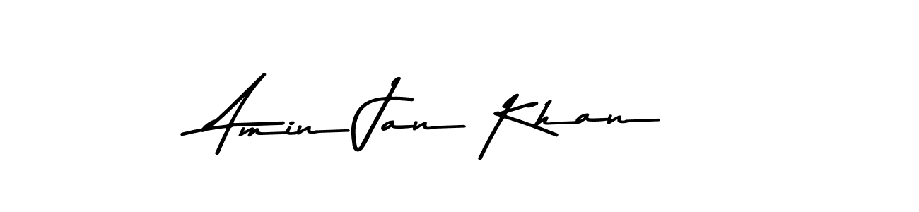 Use a signature maker to create a handwritten signature online. With this signature software, you can design (Asem Kandis PERSONAL USE) your own signature for name Amin Jan Khan. Amin Jan Khan signature style 9 images and pictures png