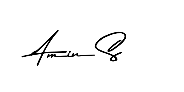 Best and Professional Signature Style for Amin S. Asem Kandis PERSONAL USE Best Signature Style Collection. Amin S signature style 9 images and pictures png