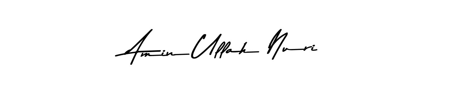 Here are the top 10 professional signature styles for the name Amin Ullah Nuri. These are the best autograph styles you can use for your name. Amin Ullah Nuri signature style 9 images and pictures png