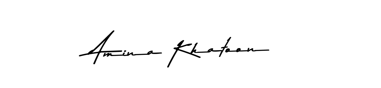 You should practise on your own different ways (Asem Kandis PERSONAL USE) to write your name (Amina Khatoon) in signature. don't let someone else do it for you. Amina Khatoon signature style 9 images and pictures png
