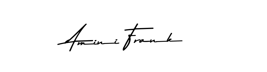 Create a beautiful signature design for name Amini Frank. With this signature (Asem Kandis PERSONAL USE) fonts, you can make a handwritten signature for free. Amini Frank signature style 9 images and pictures png