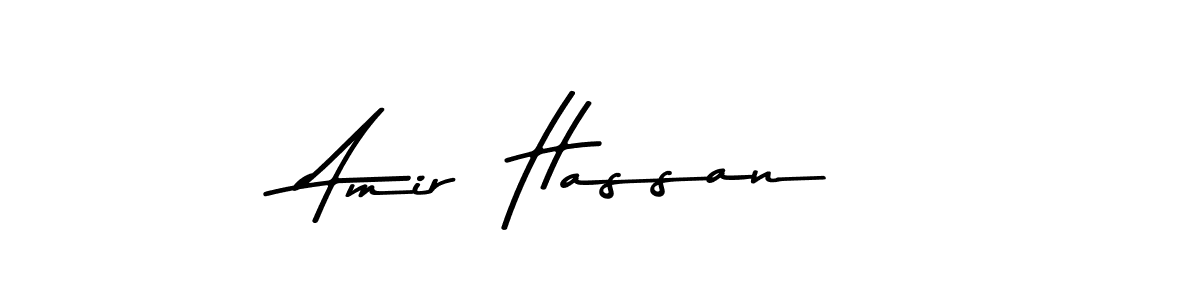 Make a beautiful signature design for name Amir  Hassan. Use this online signature maker to create a handwritten signature for free. Amir  Hassan signature style 9 images and pictures png