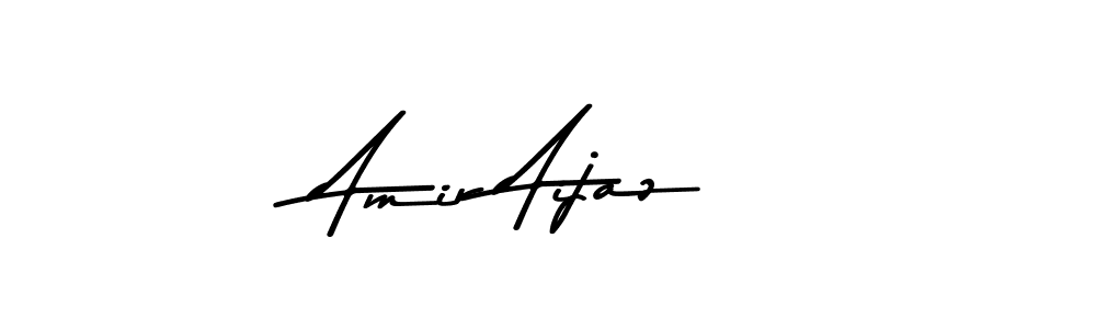 You should practise on your own different ways (Asem Kandis PERSONAL USE) to write your name (Amir Aijaz) in signature. don't let someone else do it for you. Amir Aijaz signature style 9 images and pictures png