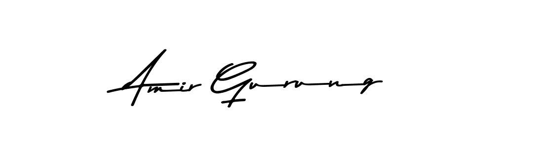Also we have Amir Gurung name is the best signature style. Create professional handwritten signature collection using Asem Kandis PERSONAL USE autograph style. Amir Gurung signature style 9 images and pictures png