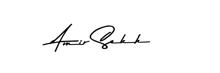 Make a beautiful signature design for name Amir Sekh. With this signature (Asem Kandis PERSONAL USE) style, you can create a handwritten signature for free. Amir Sekh signature style 9 images and pictures png