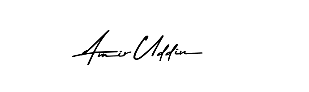 Make a beautiful signature design for name Amir Uddin. With this signature (Asem Kandis PERSONAL USE) style, you can create a handwritten signature for free. Amir Uddin signature style 9 images and pictures png